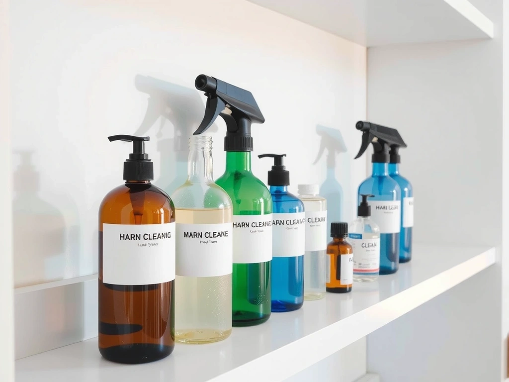 Eco-friendly cleaning product lineup
